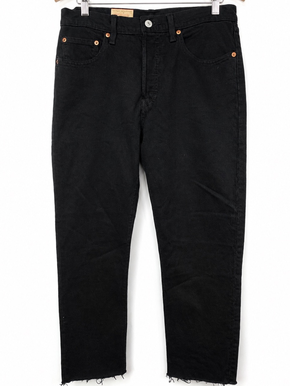 Levi's 501 Original Straight Leg Jeans Black NWT W29 L30 High Rise